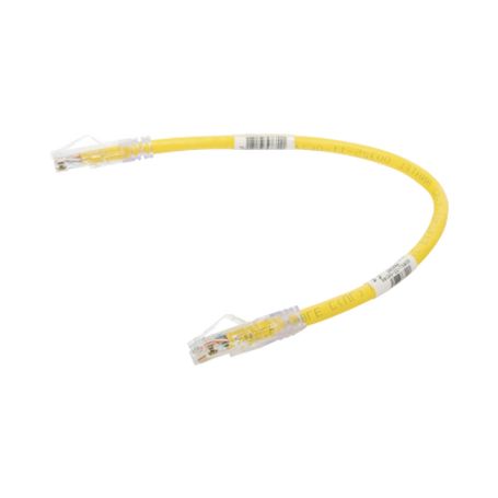 Cable De Parcheo Tx6 Utp Cat6 24 Awg Cm Color Amarillo 1ft