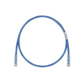 cable de parcheo tx6 utp cat6 24 awg cm color azul 2 ft186909