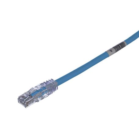 Cable De Parcheo Tx6 Utp Cat6 24 Awg Cm Color Azul 2 Ft.
