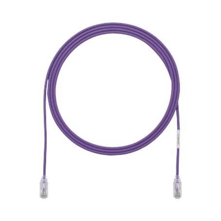 Cable De Parcheo Tx6 Utp Cat6 Diámetro Reducido (28awg) Color Violeta 3ft Cable De Parcheo Tx6 Utp Cat6 Diámetro Reducido (28awg) Color Violeta 3ft