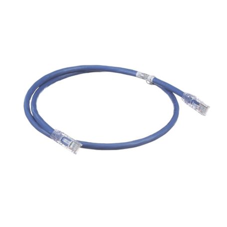 Cable De Parcheo Utp Cat6a 24 Awg Cm Color Azul 1ft