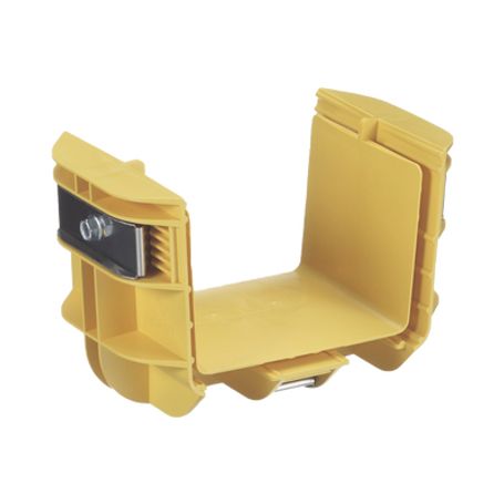 Union Recta Cople Para Canaleta Fiberrunner™ 4x4 Color Amarillo