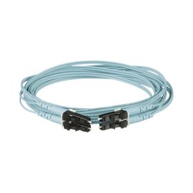 jumper de fibra optica multimodo 50125 om3 lclc duplex ofnr riser color aqua 4 metros182445
