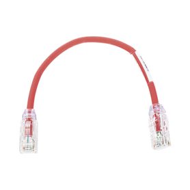 cable de parcheo utp cat6a diámetro reducido 28 awg cmlszh color rojo 8in 203cm180739