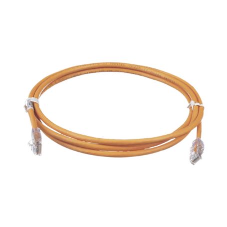 Cable De Parcheo Tx6 Utp Cat6 24 Awg Cm Color Naranja 7ft