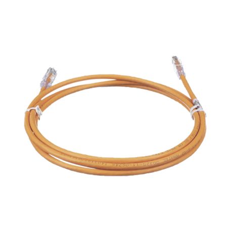 Cable De Parcheo Tx6 Utp Cat6 24 Awg Cm Color Naranja 7ft