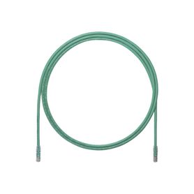 cable de parcheo utp cat6a 24 awg cm color verde 20ft