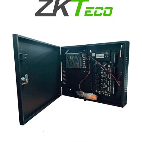 Zkteco C3400b  Control De Acceso Profesional / 4 Puertas / 4 Lectoras / Pull / Gabinete Y Fuente / Sin Biometria