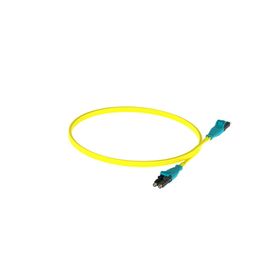 jumper de fibra optica monomodo 9125 os2 lclc duplex push pull ofnr riser color amarillo 3 metros200296