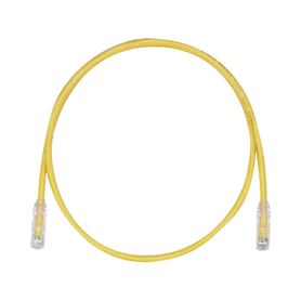 cable de parcheo tx6 utp cat6 24 awg cm color amarillo 15ft
