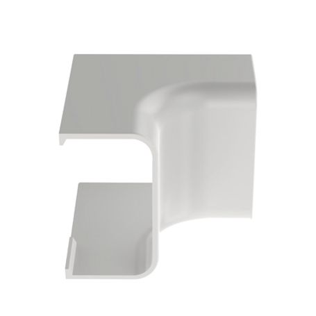 Esquinero Interior Para Uso Con Canaleta Ld10 Material Abs Color Blanco