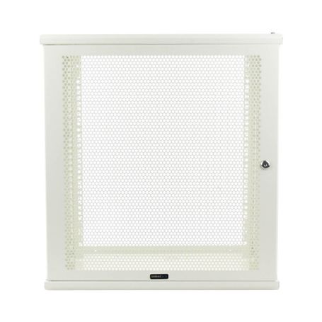 gabinete linkedpro de montaje en pared 19in puerta perforada 12 ur 450 mm de profundidad color blanco216171