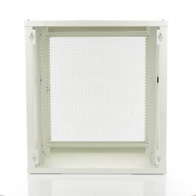 gabinete linkedpro de montaje en pared 19in puerta perforada 12 ur 450 mm de profundidad color blanco216171