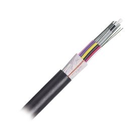 cable de fibra óptica 12 hilos osp planta externa no armada dieléctrica mdpe polietileno de media densidad multimodo om4 50125 