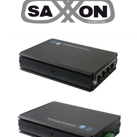 Saxxon Uutp704  Extensor Ip Para 4 Puertos De Hasta 1000 Metros Por Cable Utpcat5 Para 4 Puertos