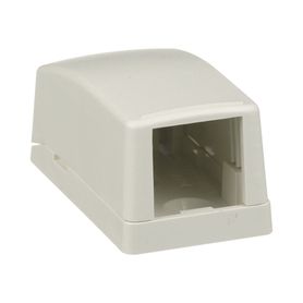 caja de montaje en superficie para 1 módulo minicom color blanco mate178098