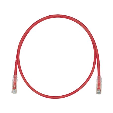 Cable De Parcheo Tx6 Utp Cat6 24 Awg Cm Color Rojo 10ft