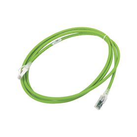 patch cord zmax cat6a sftp cmls0h 7ft color verde versión bulk sin empaque individual92778