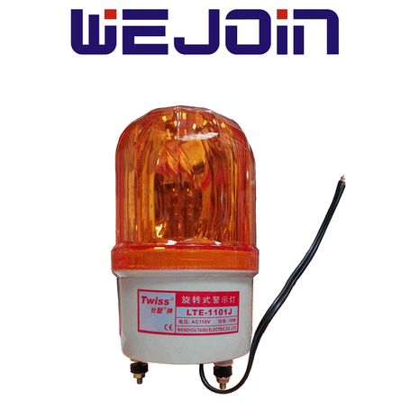 Wejoin Seculight  Luz Estroboscopica Giratoria / Alarma Audible / Compatible Con Barreras Vehiculares / Motor Deslizante