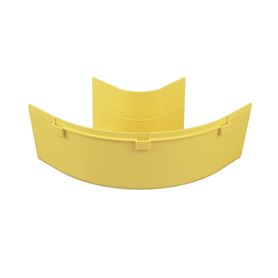 ángulo recto a 90º horizontal para canaletas fiberrunner™ 4x4 color amarillo200267