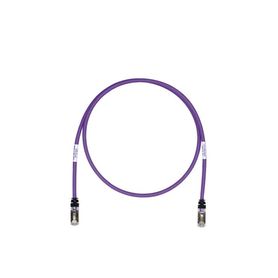 cable de parcheo utp cat6a 24 awg cm color violeta 15ft