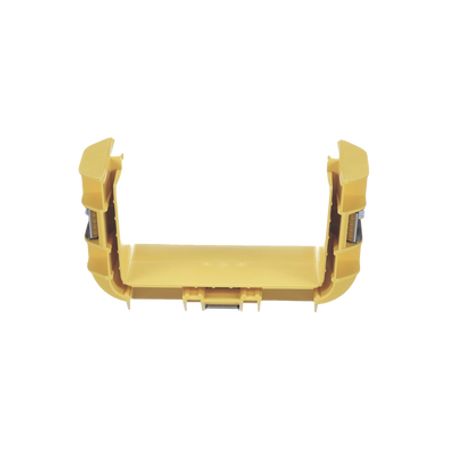 union recta cople para canaleta fiberrunner™ 6x4 color amarillo200756