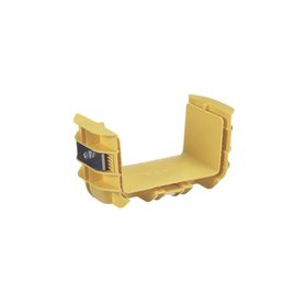 union recta cople para canaleta fiberrunner™ 6x4 color amarillo200756