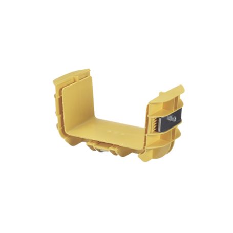 Union Recta Cople Para Canaleta Fiberrunner™ 6x4 Color Amarillo