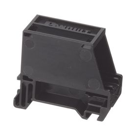 adaptador de 1 puerto para conectores tipo minicom montaje en riel din estándar de 35mm color negro183898