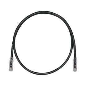 cable de parcheo tx6 utp cat6 24 awg cm color negro 3 ft191454