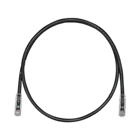Cable De Parcheo Tx6 Utp Cat6 24 Awg Cm Color Negro 3 Ft.