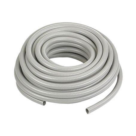 Manguera Hermética Flexible Tipo Polytuff No Metálica Gris De 2 Y 50 Pies. Uso Comercial/industrial.