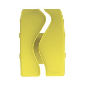 bajada vertical exterior de 90º sin tapa para uso con canaletas 6x4 fiberrunner™ color amarillo200758