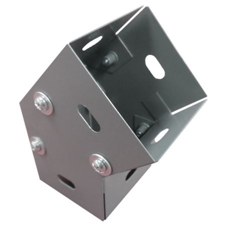 Derivación Codo Horizontal De 45 Grados 65 X 65 Mm Fabricado En Lámina De Acero Al Carbón