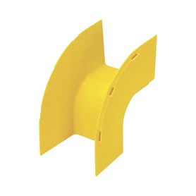 bajada vertical exterior de 90º para uso con canaletas 4x4 fiberrunner™ color amarillo
