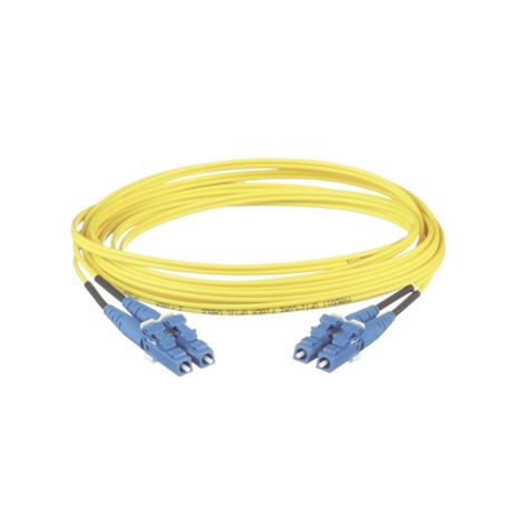 jumper de fibra optica monomodo 9125 os2 lclc duplex lszh color amarillo 1 metro198017