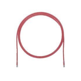 cable de parcheo utp cat6a 24 awg cm color rojo 17ft