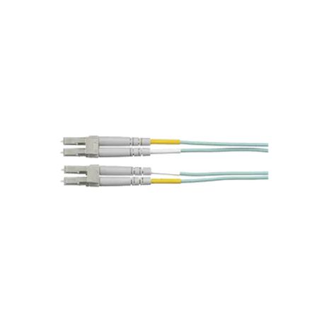  cordón de fibra óptica dúplex de 1m lc a lc multimodo om3