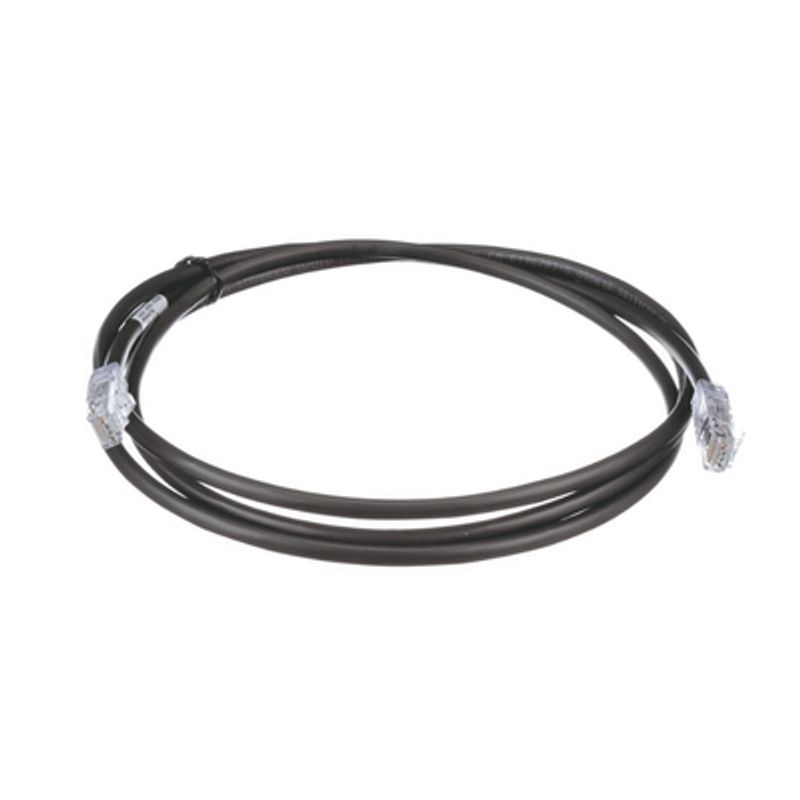 Cable De Parcheo Utp Cat6a 24 Awg Cm Color Negro 7ft