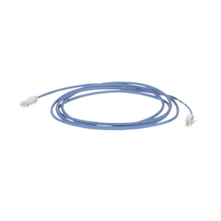 Cable De Parcheo Tx6 Utp Cat6 Diámetro Reducido (28awg) Color Azul 26ft 