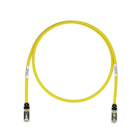 patch cord cat6a blindado sftp cmls0h 13ft color amarillo