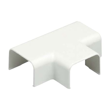 accesorio en t para uso con canaleta ld10 material abs color blanco