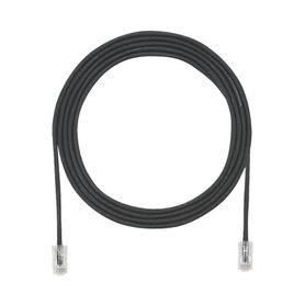 cable de parcheo utp cat6a cmlszh diámetro reducido 28awg color negro 5ft