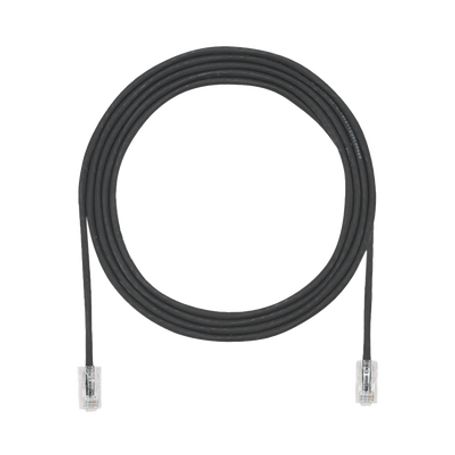 Cable De Parcheo Utp Cat6a Cm/lszh Diámetro Reducido (28awg) Color Negro 5ft