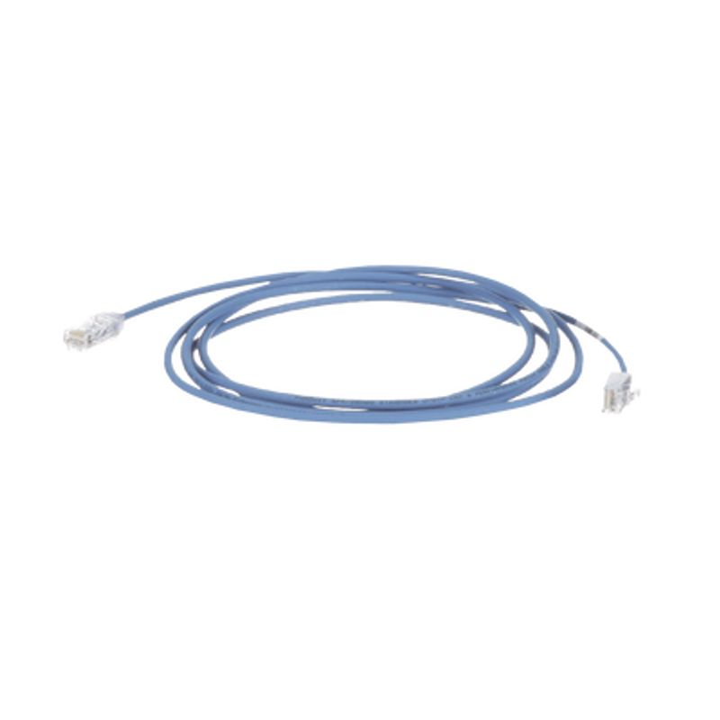 Cable De Parcheo Tx6 Utp Cat6 Diámetro Reducido (28awg) Color Azul 65ft 