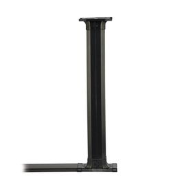 accesorio de conexión a mesa para uso con canaleta de piso afr4bcbl6 material pvc rigido color negro 216521