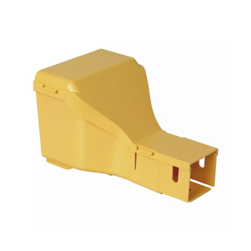 Accesorio Reductor Y Tapa De Canaleta Fiberrunner 4x4 A 2x2 Color Amarillo  