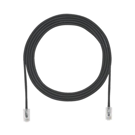 Cable De Parcheo Utp Cat6a Cm/lszh Diámetro Reducido (28awg) Color Negro 12ft