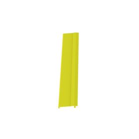 tapa con bisagra a presión para canaleta fiberrunner™ fr12x4yl6 de pvc rigido color amarillo 18 m de largo184782