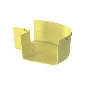 ángulo recto a 90º horizontal para canaletas fiberrunner™ 6x4 color amarillo201368